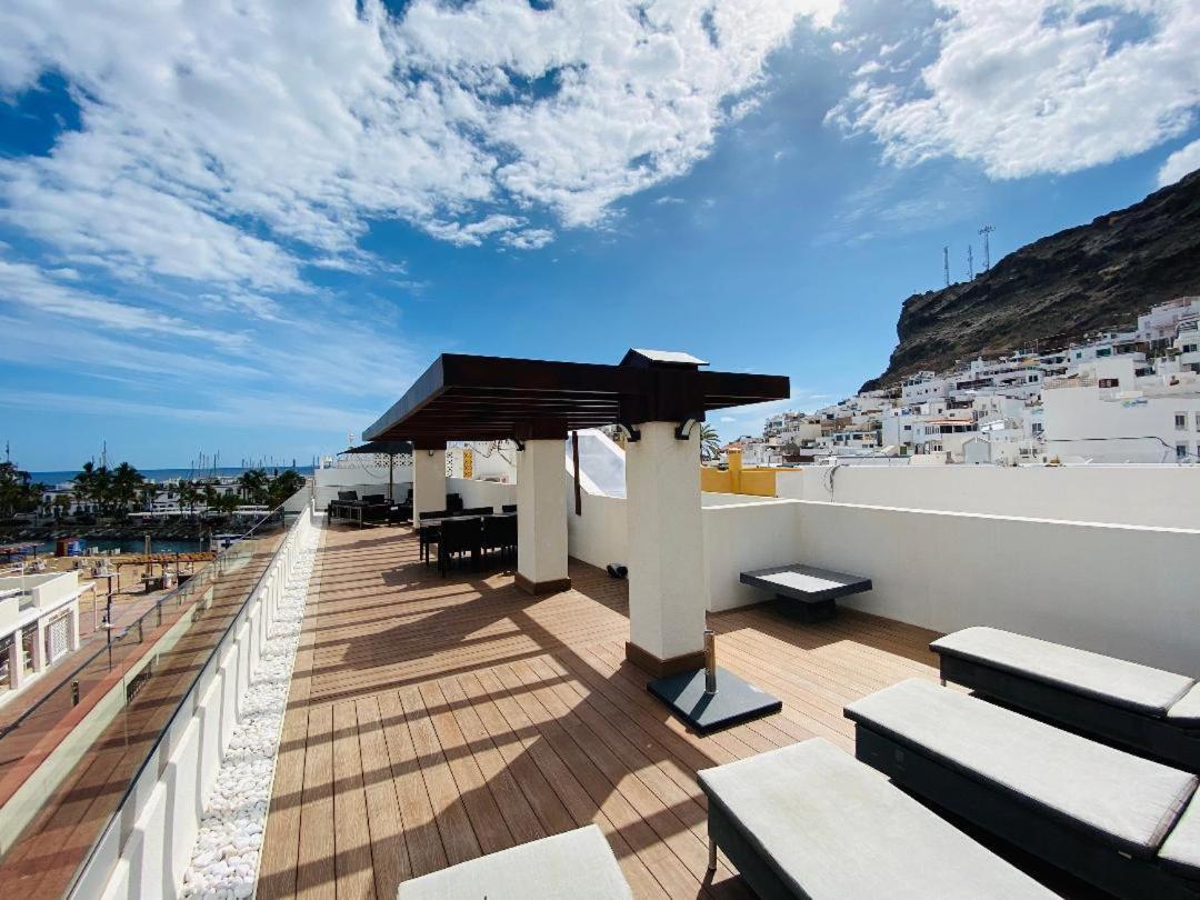 The Penthouse Puerto De Mogan Apartment Exterior photo